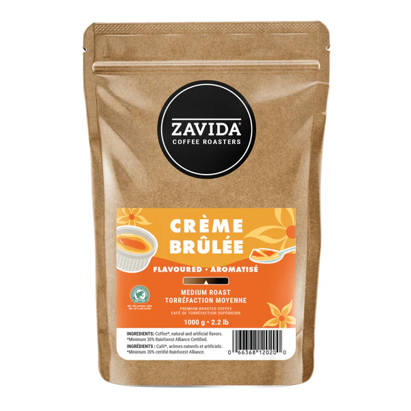 Кава Zavida Creme Brulee "Крем-Брюле" Обсмаження Середнє 1000 г