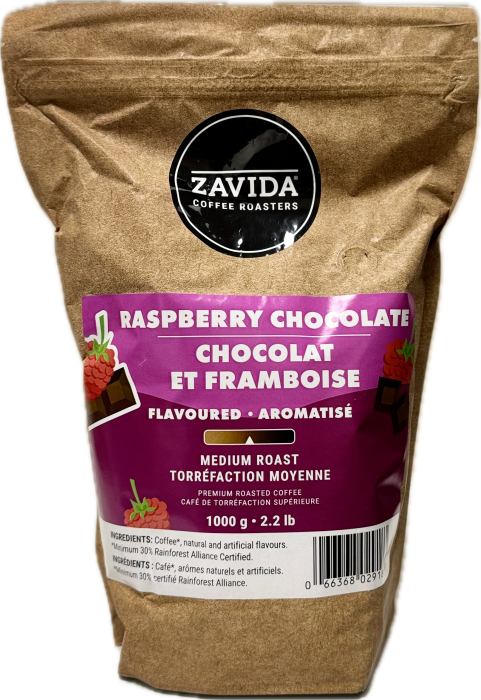 Кава Zavida Raspberry Chocolate "Малина Шоколад" Обсмаження Середнє 1000 г