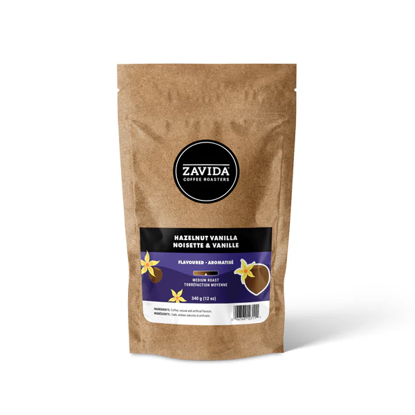 Кава Zavida Hazelnut Vanilla "Фундук Ваніль" Обсмаження Середнє 340г