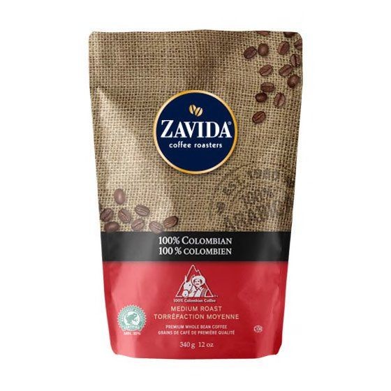 Кава Zavida Colombian 100%"Колумбія 100%" Обсмаження Середнє 340г