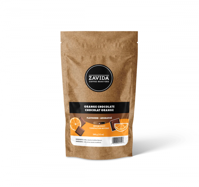 Кава Zavida Orange Chocolate Coffee 'Апельсиново-шоколадна' Обсмаження Середнє 340г