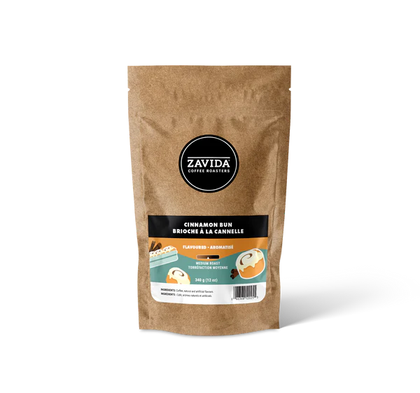 Кава Zavida Cinnamon Bun "Булочка з Корицею" Обсмаження Середнє 340г (мелена)