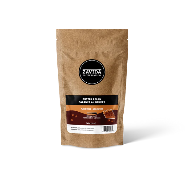 Кава Zavida Butter Pecan "Масло Пекан" Обсмаження Середнє 340г (мелена) 
