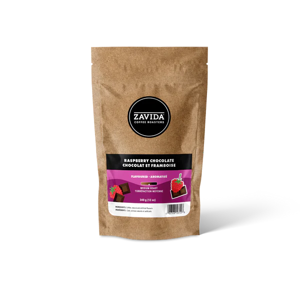 Кава Zavida Raspberry Chocolate "Малина Шоколад" Обсмаження Середнє 340г (мелена)  