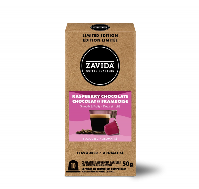 Zavida Nespresso® compatible Raspberry Chocolate - Капсули Nespresso® Малина Шоколад
